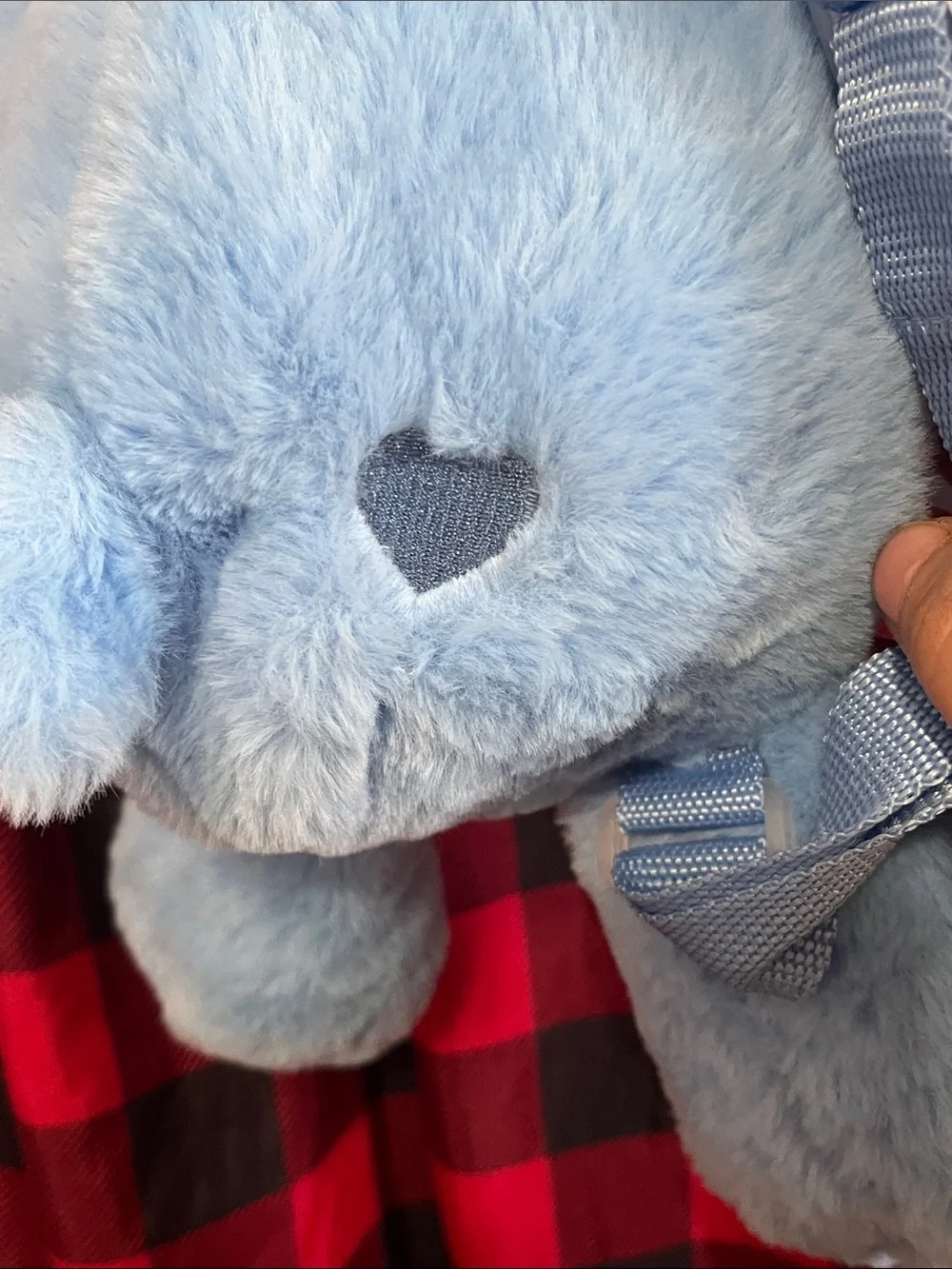 Care Bears Light Blue Rain Cloud Plush Backpack